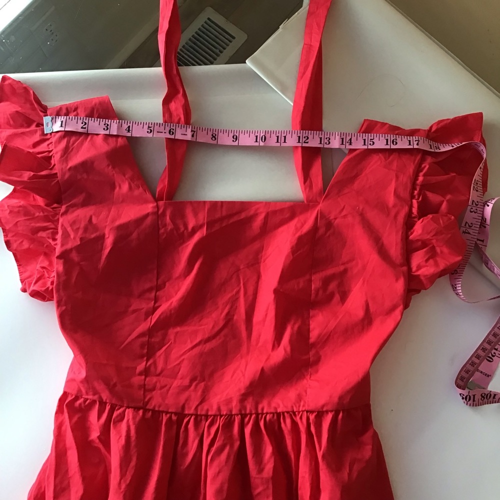 Sunday Up, Pinafore Dress, Sz:L.  In good condition. Very Cute - Picture 6 of 9
